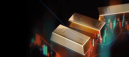 Золото дешевеет на фоне роста доходности госбондов США